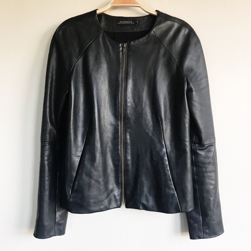 ⚡️SOLD⚡️ Lambskin Leather Jacket by The Podolls